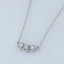 Колье из белого золота c бриллиантами