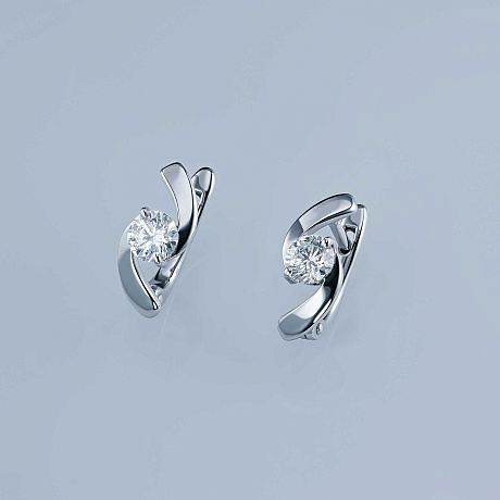 Серьги из серебра