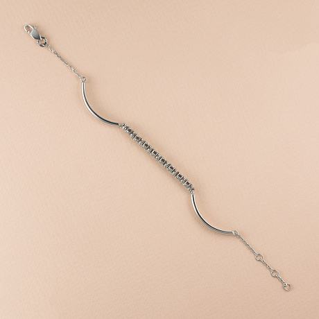 Браслет из белого золота