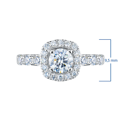 Кольцо из комбинированного золота