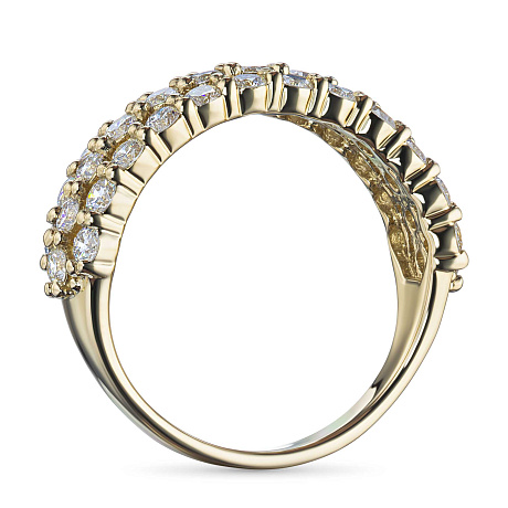 Кольцо из желтого золота