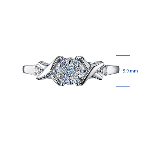 Кольцо из серебра