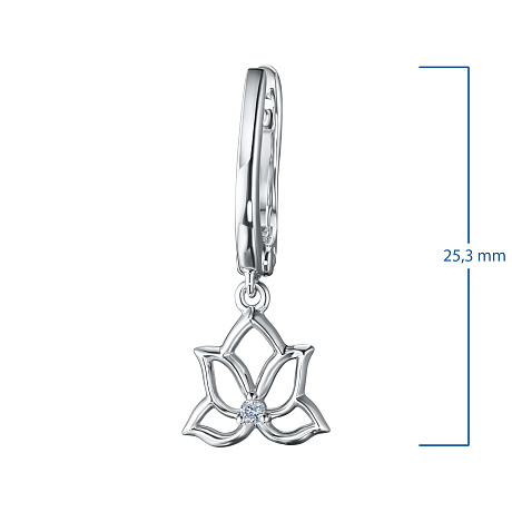 Серьги из серебра