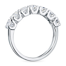 Кольцо из белого золота c бриллиантами