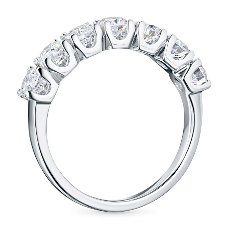 Кольцо из белого золота