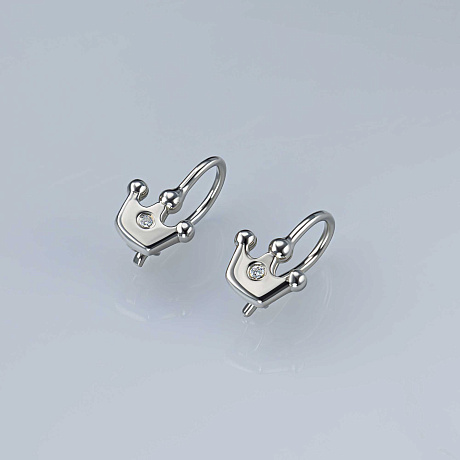 Серьги из серебра