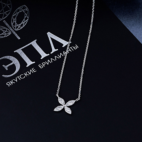 Колье из серебра