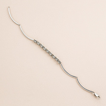 Браслет из белого золота c бриллиантами