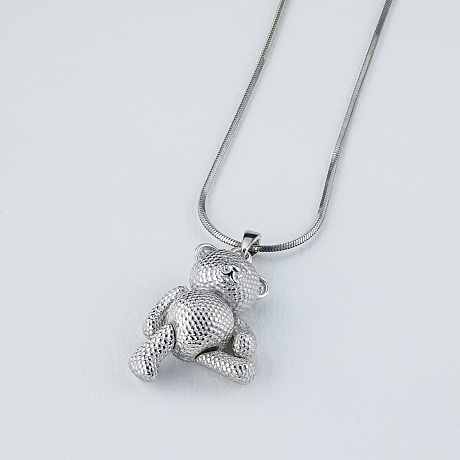 Подвеска из серебра с бриллиантами