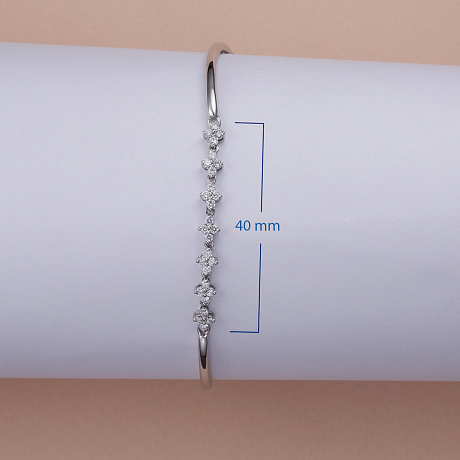 Браслет из белого золота