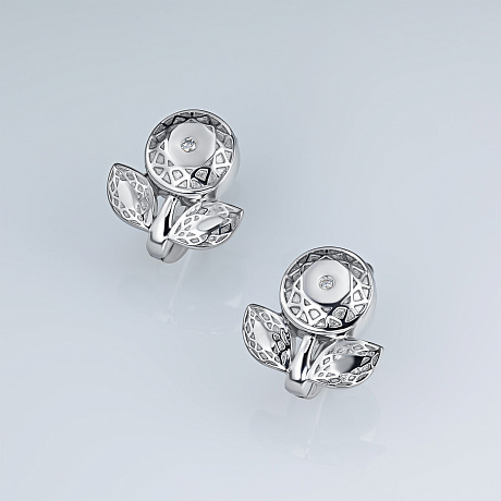 Серьги из серебра