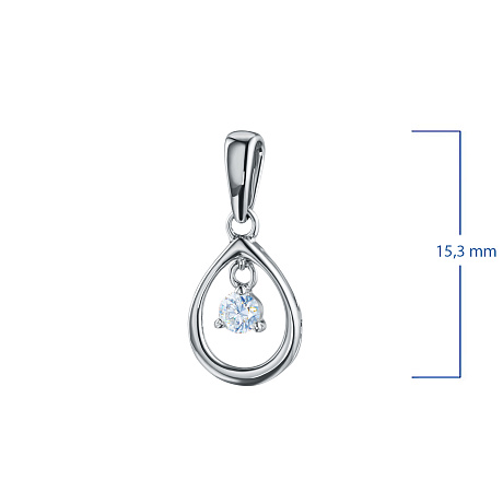 Подвеска из серебра