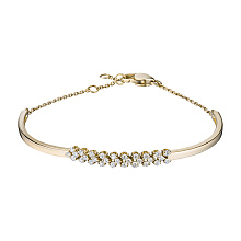 Браслет из желтого золота c бриллиантами