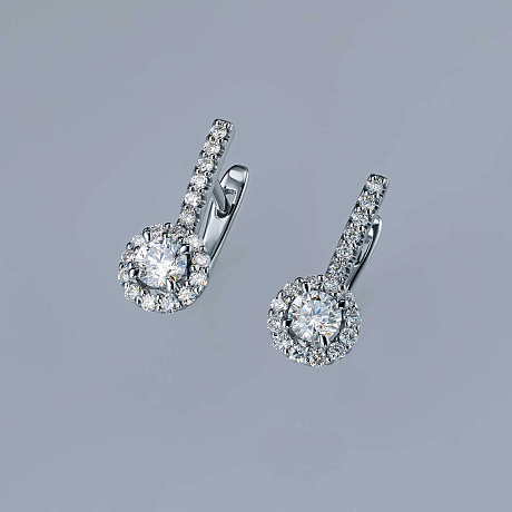 Серьги из серебра