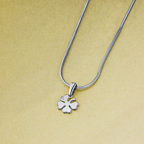 Подвеска из белого золота