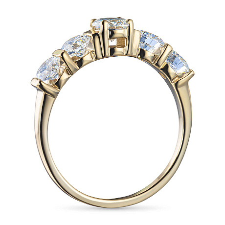 Кольцо из желтого золота