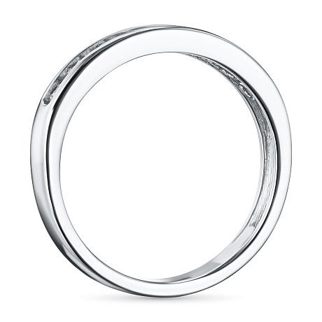 Кольцо из белого золота