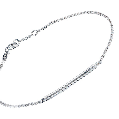 Браслет из белого золота