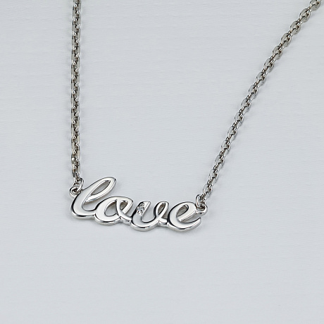 Колье из серебра
