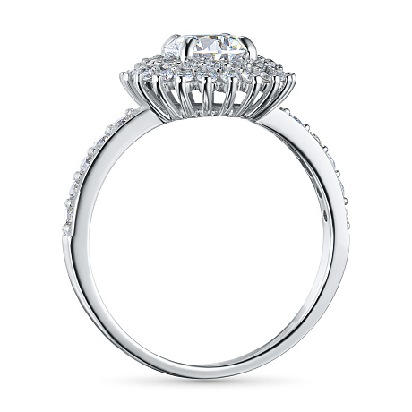 Классическое кольцо из комбинированного золота