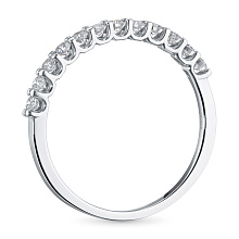 Кольцо из белого золота c бриллиантами