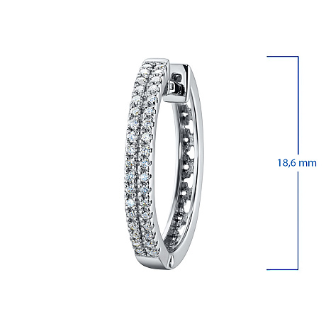 Серьги из серебра