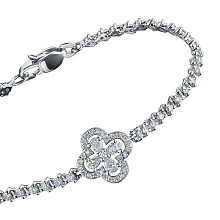 Браслет из белого золота c бриллиантами