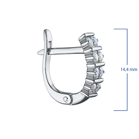 Серьги из серебра
