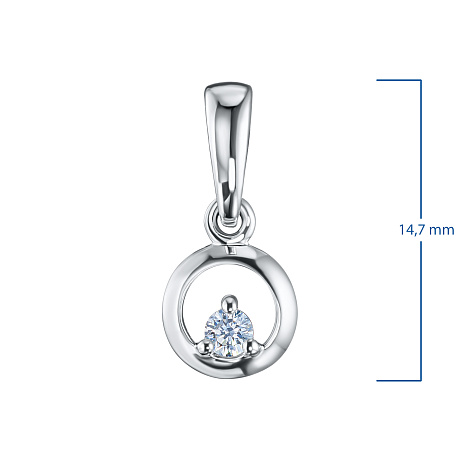 Подвеска из серебра