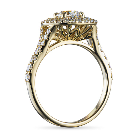 Кольцо из желтого золота