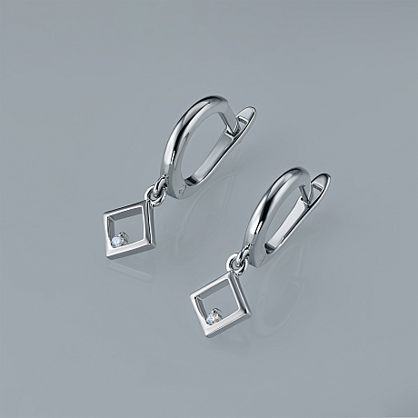 Серьги из серебра