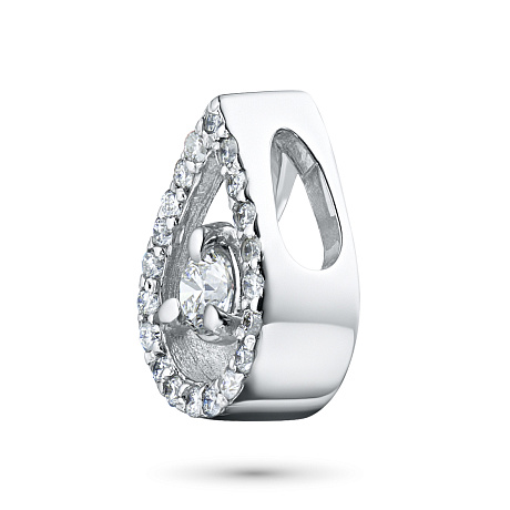 Подвеска из белого золота