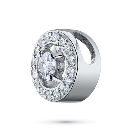 Подвеска из белого золота