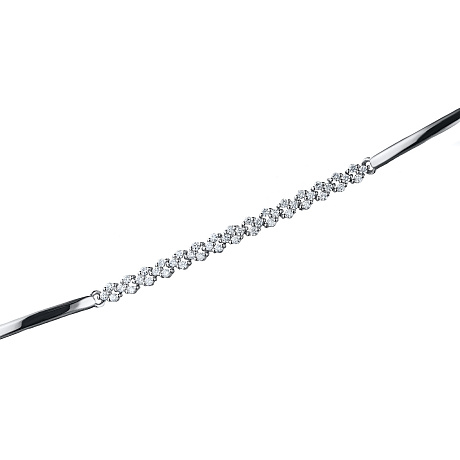 Браслет из белого золота