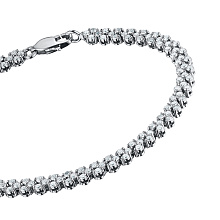 Браслет из белого золота c бриллиантами