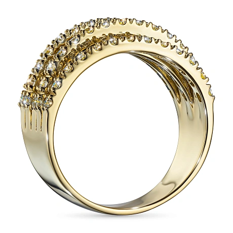 Кольцо из желтого золота