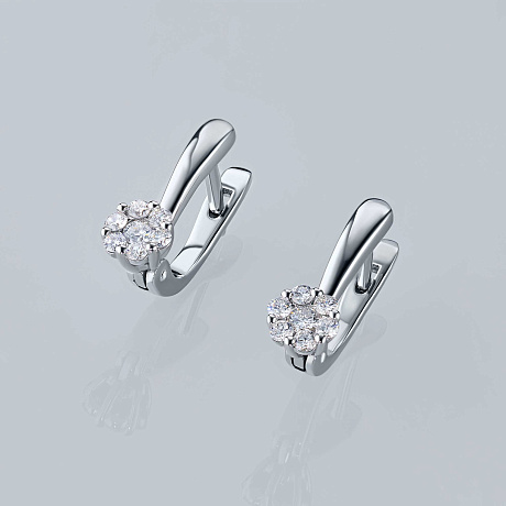 Серьги из серебра