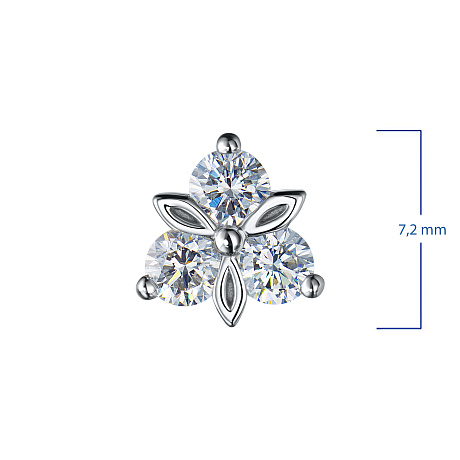 Подвеска из белого золота