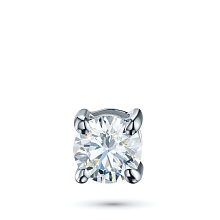 Подвеска из серебра с бриллиантом