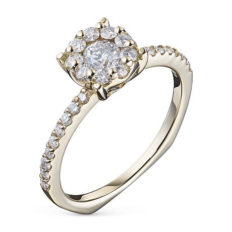 Кольцо из желтого золота