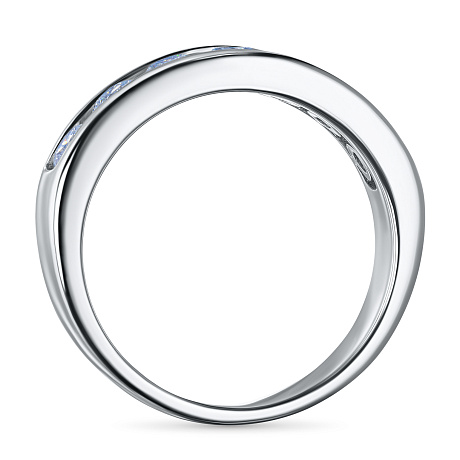 Кольцо из белого золота