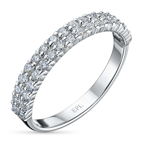 Кольцо из белого золота