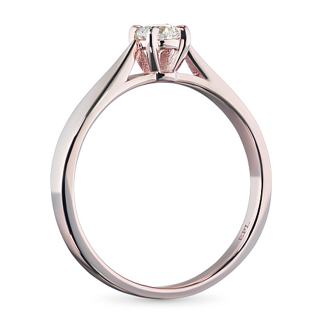 Кольцо из красного золота