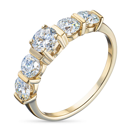 Кольцо из желтого золота