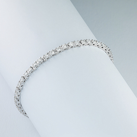 Браслет из белого золота