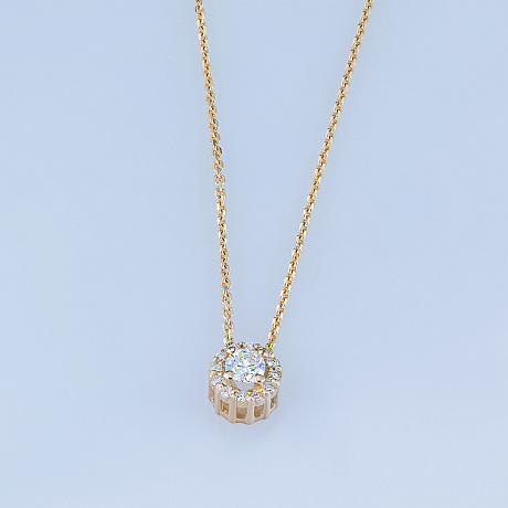 Подвеска из желтого золота