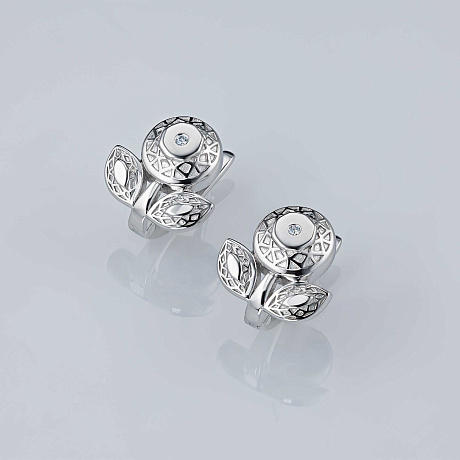 Серьги из серебра