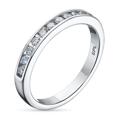 Кольцо из белого золота