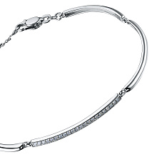 Браслет из белого золота c бриллиантами