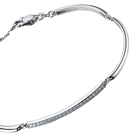 Браслет из белого золота